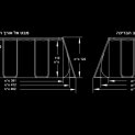 בריכה Bestway מלבנית 412X201X122 - 